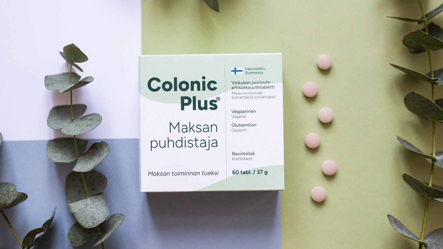Colonic Plus Maksanpuhdistaja kotelo