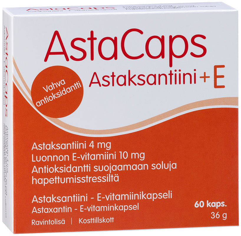AstaCaps 60 kapselia kotelossa