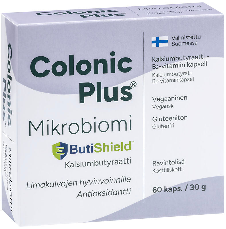 Colonic Plus Mikrobiomi 60 kapselia kotelossa