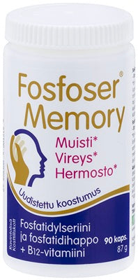 Fosfoser Memory 90 kapselia purkissa