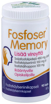 Fosfoser Memory 90 kapselia purkissa
