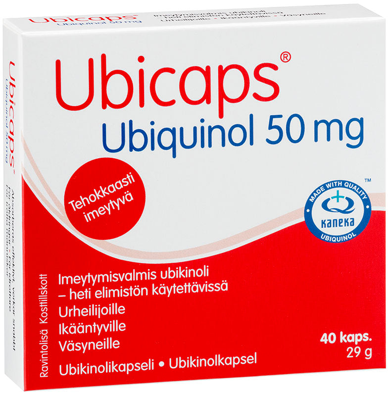 Ubicaps® Ubiquinol 50 mg 40 kaps.