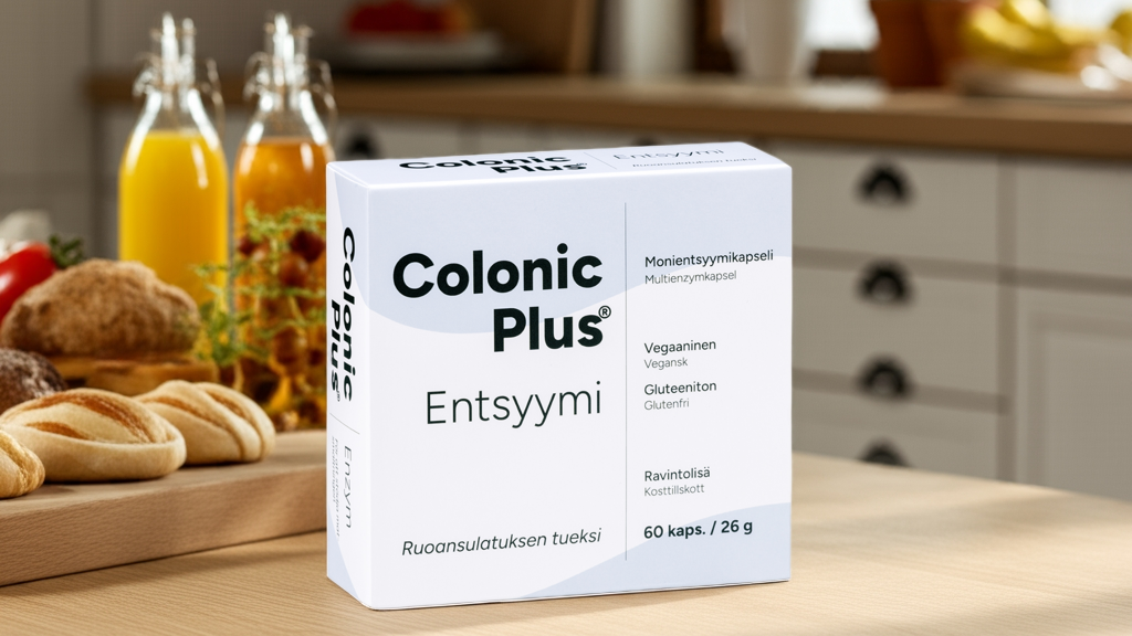 Colonic Plus Entsyymi kotelo