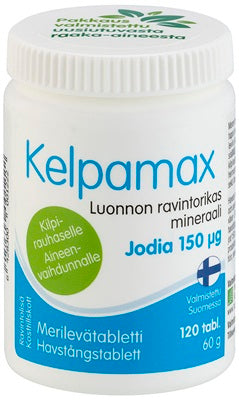 Kelpamax 120 tabettia purkissa