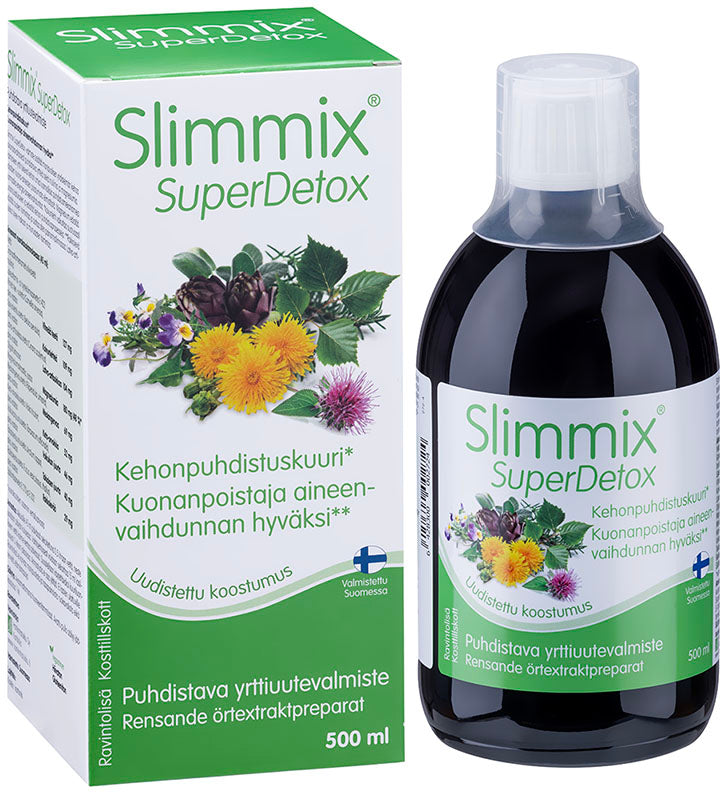 Slimmix kotelo ja pullo 500 ml