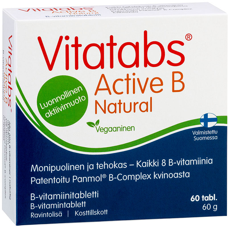 Vitatabs® Active B Natural 60 tabl.