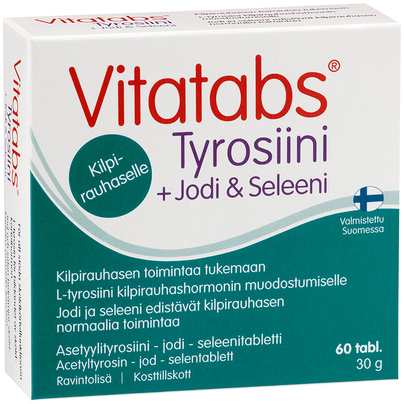 Vitatabs® Tyrosiini + Jodi & Seleeni 60 tabl.